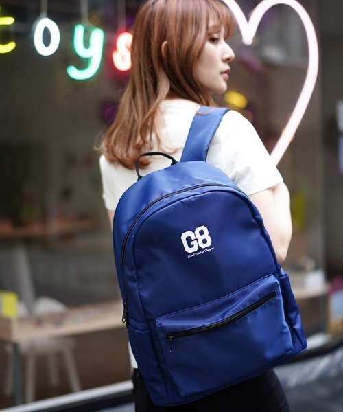 GIORDANO（ジョルダーノ）の「[ GIORDANO ] ロゴプリントバックパック (リュック)（バックパック/リュック・レディース・ネイビー/ブラック/カーキ・FREE）」の10枚目の写真