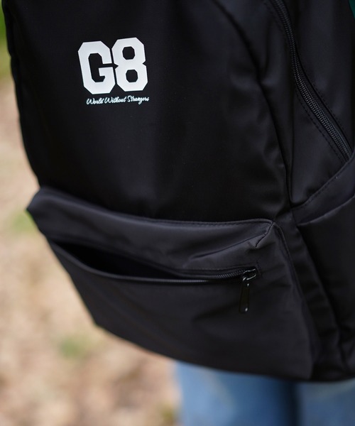 GIORDANO（ジョルダーノ）の「[ GIORDANO ] ロゴプリントバックパック (リュック)（バックパック/リュック・レディース・ネイビー/ブラック/カーキ・FREE）」の11枚目の写真