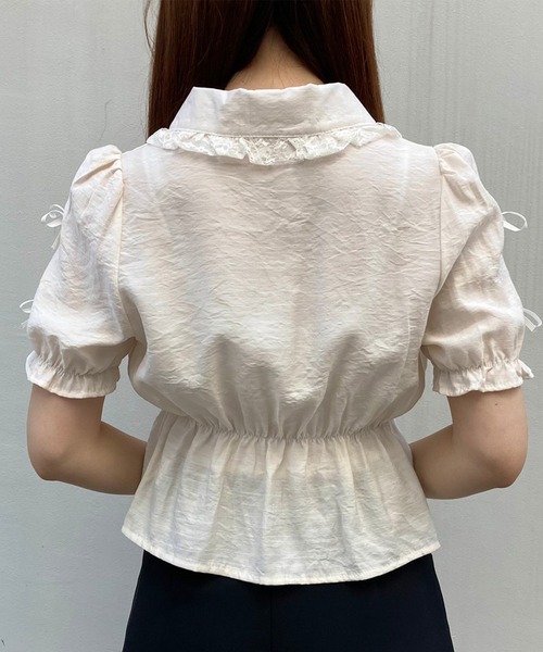 Crea titty&Co. PETIT（クレアティティーアンドコープチ）の「【Crea titty&Co.PETIT】マルチリボンブラウス（シャツ/ブラウス・レディース・アイボリー・FREE）」の6枚目の写真