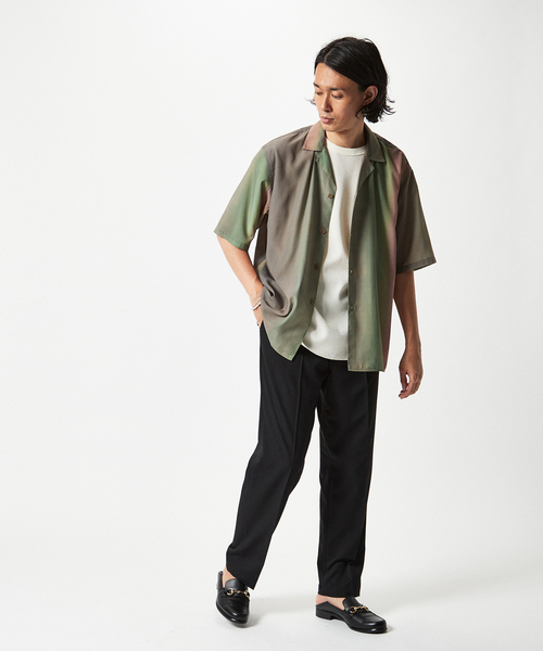 MILLER(ミラー)の「【MILLER / ミラー】別注 ワッフル リラックス Tシャツ(Tシャツ/カットソー・メンズ・ホワイト/ブラック/アイボリー/ブルー系その他・SMALL/MEDIUM/LARGE)」の20枚目の写真