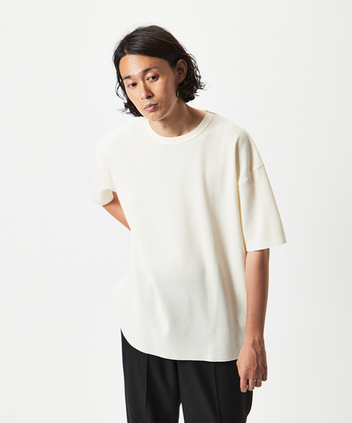 MILLER(ミラー)の「【MILLER / ミラー】別注 ワッフル リラックス Tシャツ(Tシャツ/カットソー・メンズ・ホワイト/ブラック/アイボリー/ブルー系その他・SMALL/MEDIUM/LARGE)」の18枚目の写真