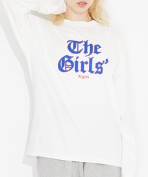 X-girl | OLD ENGLISH LOGO L/S TEE(Tシャツ/カットソー)