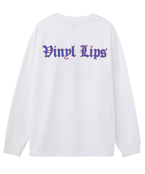 X-girl（エックスガール）の「OLD ENGLISH LOGO L/S TEE（Tシャツ/カットソー・レディース・ブラック/ホワイト/アッシュ・L/XL/M/S）」の12枚目の写真