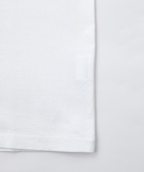 X-girl（エックスガール）の「OLD ENGLISH LOGO L/S TEE（Tシャツ/カットソー・レディース・ブラック/ホワイト/アッシュ・L/XL/M/S）」の15枚目の写真