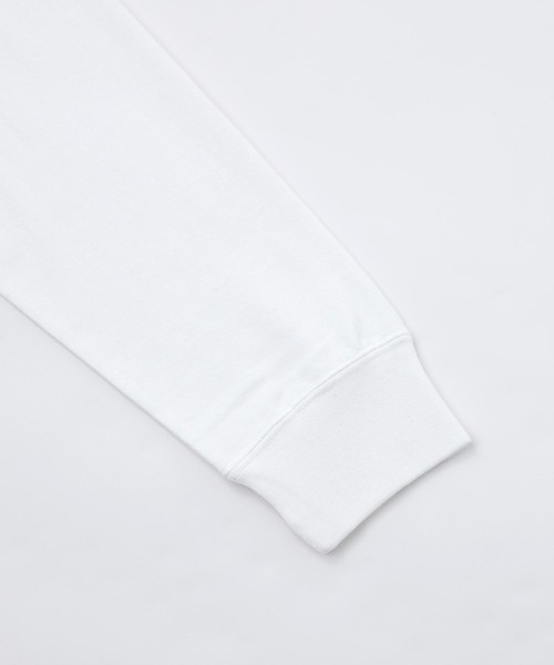 X-girl（エックスガール）の「OLD ENGLISH LOGO L/S TEE（Tシャツ/カットソー・レディース・ブラック/ホワイト/アッシュ・L/XL/M/S）」の16枚目の写真