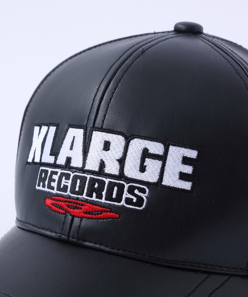 XLARGE(エクストララージ)の「XLARGE RECORDS CAP(キャップ・メンズ・ベージュ/ブラック/ホワイト・ONE SIZE)」の9枚目の写真