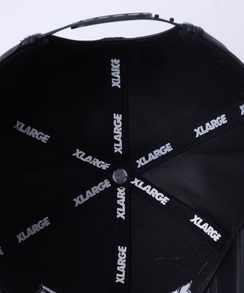 XLARGE(エクストララージ)の「XLARGE RECORDS CAP(キャップ・メンズ・ベージュ/ブラック/ホワイト・ONE SIZE)」の12枚目の写真