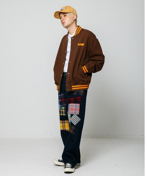 XLARGE(エクストララージ)の「XLARGE RECORDS CAP(キャップ・メンズ・ベージュ/ブラック/ホワイト・ONE SIZE)」の13枚目の写真