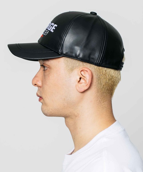 XLARGE(エクストララージ)の「XLARGE RECORDS CAP(キャップ・メンズ・ベージュ/ブラック/ホワイト・ONE SIZE)」の4枚目の写真