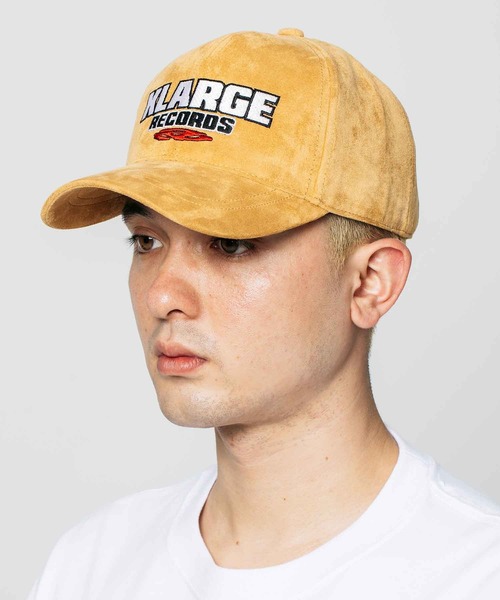 XLARGE(エクストララージ)の「XLARGE RECORDS CAP(キャップ・メンズ・ベージュ/ブラック/ホワイト・ONE SIZE)」の21枚目の写真