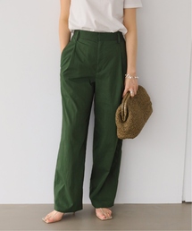 IENA | 《追加》コットンナイロンワイドテーパードパンツ(その他パンツ)