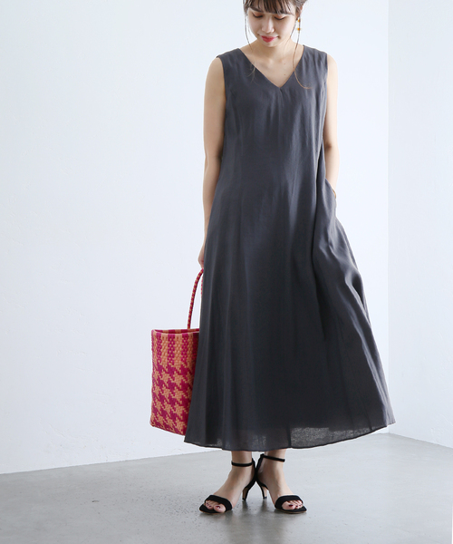 セール フレアマキシワンピース ワンピース La Totalite ラトータリテ のファッション通販 Zozotown