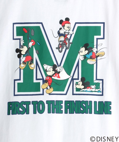 Disney(ディズニー)の「Disney/ディズニー ミッキーマウス ビッグシルエット カレッジロゴ Tシャツ(Tシャツ/カットソー・メンズ・ホワイト系その他/ホワイト系その他3/イエロー/ホワイト系その他2/パープル/ブラック系その他/スミクロ/ホワイト・L/M)」の21枚目の写真