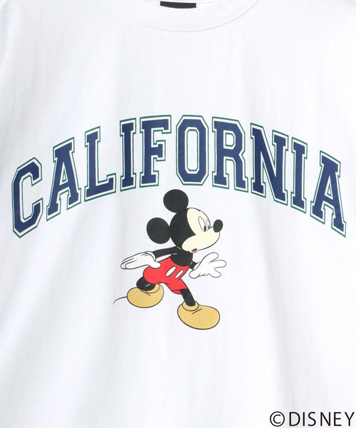 Disney(ディズニー)の「Disney/ディズニー ミッキーマウス ビッグシルエット カレッジロゴ Tシャツ(Tシャツ/カットソー・メンズ・ホワイト系その他/ホワイト系その他3/イエロー/ホワイト系その他2/パープル/ブラック系その他/スミクロ/ホワイト・L/M)」の20枚目の写真