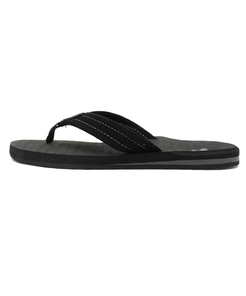 Quiksilver(クイックシルバー)の「CARVER SUEDE/クイックシルバービーサン(ビーチサンダル)(サンダル・メンズ・グレー/ブラウン/ブラック・25cm/27cm/26cm/28cm)」の4枚目の写真