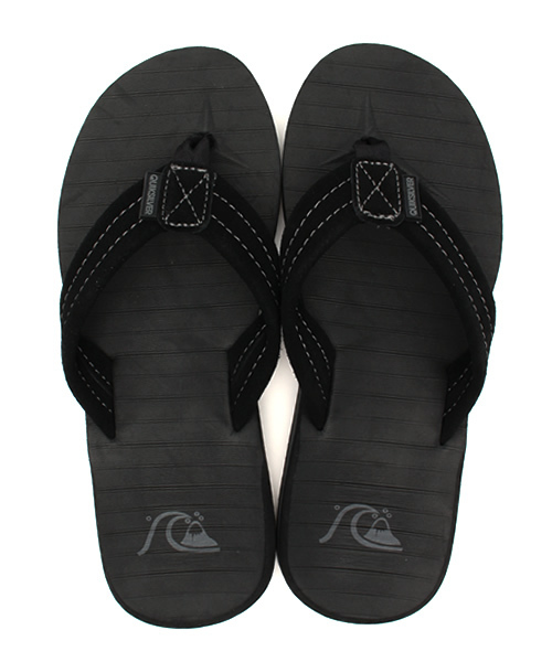 Quiksilver(クイックシルバー)の「CARVER SUEDE/クイックシルバービーサン(ビーチサンダル)(サンダル・メンズ・グレー/ブラウン/ブラック・25cm/27cm/26cm/28cm)」の12枚目の写真