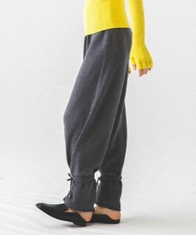 MECRE | ヘムレースアップニットパンツ(その他パンツ)