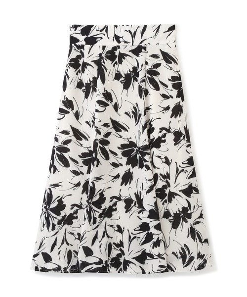 PROPORTION BODY DRESSING(プロポーションボディドレッシング)の「サマーフラワーフレアスカート / 1212220708(スカート・レディース・ホワイト系その他/ブラック/グリーン・SMALL/MEDIUM)」の17枚目の写真