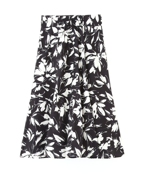 PROPORTION BODY DRESSING(プロポーションボディドレッシング)の「サマーフラワーフレアスカート / 1212220708(スカート・レディース・ホワイト系その他/ブラック/グリーン・SMALL/MEDIUM)」の18枚目の写真