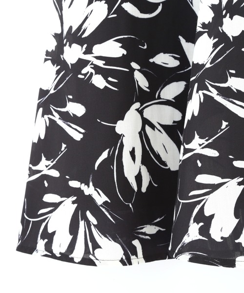 PROPORTION BODY DRESSING(プロポーションボディドレッシング)の「サマーフラワーフレアスカート / 1212220708(スカート・レディース・ホワイト系その他/ブラック/グリーン・SMALL/MEDIUM)」の22枚目の写真