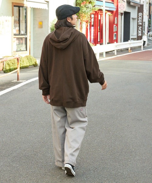 Dickies ディッキーズ オンブレチェック キルティンパーカー Y2K Dickies/ディッキーズ ロゴ刺繍 裏毛オーバーサイズハーフジップ