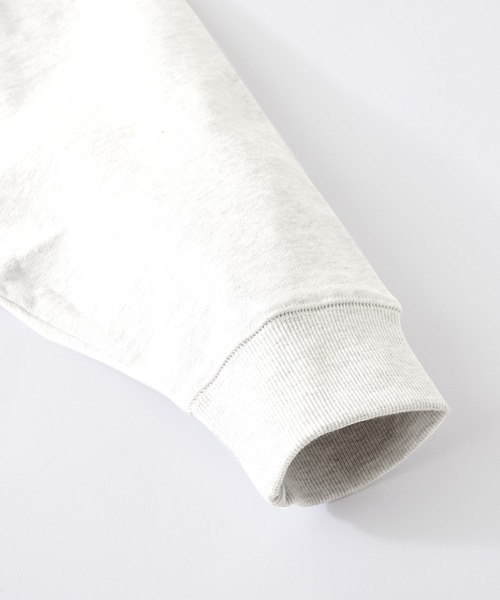 Dickies(ディッキーズ)の「Dickies/ディッキーズ ロゴ刺繍 裏毛オーバーサイズハーフジップパーカー(パーカー・メンズ・グレー系/ブラウン/イエロー系/ブラック/グリーン/ベージュ系/ブルー・M/L/XL)」の21枚目の写真