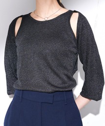 Solace | ショルダーカットオープンニットトップス(ニット/セーター)