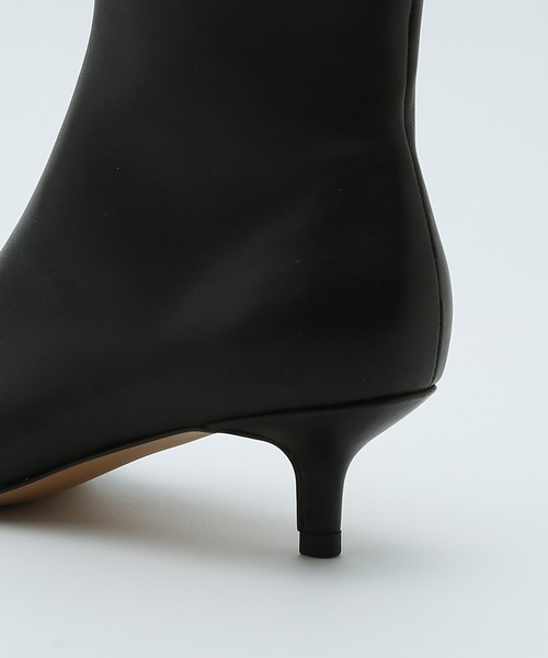 ROPE'（ロペ）の「レザーポインテッドショートブーツ（ブーツ・レディース・ブラック・36/37/36.5/37.5）」の4枚目の写真