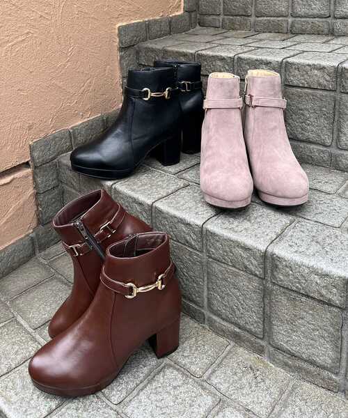 MAJESTIC LEGON(マジェスティックレゴン)の「2wayビットブーツ(ブーツ・レディース・ブラック/ブラウン/グレイッシュベージュ・SMALL/MEDIUM/LARGE/X-LARGE)」の19枚目の写真