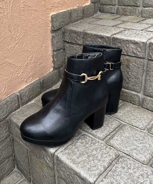 MAJESTIC LEGON(マジェスティックレゴン)の「2wayビットブーツ(ブーツ・レディース・ブラック/ブラウン/グレイッシュベージュ・SMALL/MEDIUM/LARGE/X-LARGE)」の16枚目の写真