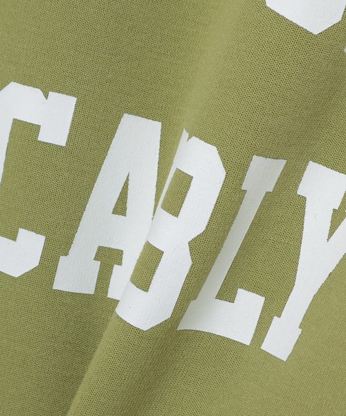 Honeys（ハニーズ）の「ゆるロゴパーカー（パーカー・レディース・杢グレー/スミクロ/イエロー×グリーン/アイボリー/ブルー・S/L/M）」の11枚目の写真