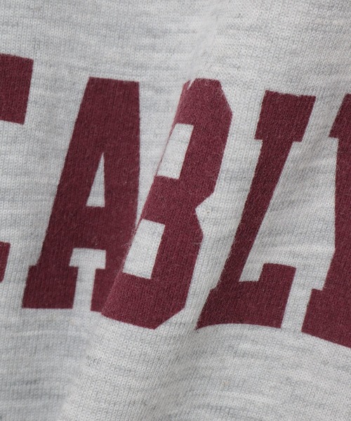 Honeys（ハニーズ）の「ゆるロゴパーカー（パーカー・レディース・杢グレー/スミクロ/イエロー×グリーン/アイボリー/ブルー・S/L/M）」の13枚目の写真