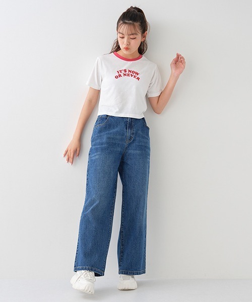 LOVETOXIC(ラブトキシック)の「アソートホックデニムパンツ(その他パンツ・キッズ・ブルー/ネイビー/グレー・L/SS/S/M)」の3枚目の写真