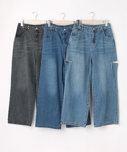 LOVETOXIC(ラブトキシック)の「アソートホックデニムパンツ(その他パンツ・キッズ・ブルー/ネイビー/グレー・L/SS/S/M)」の7枚目の写真
