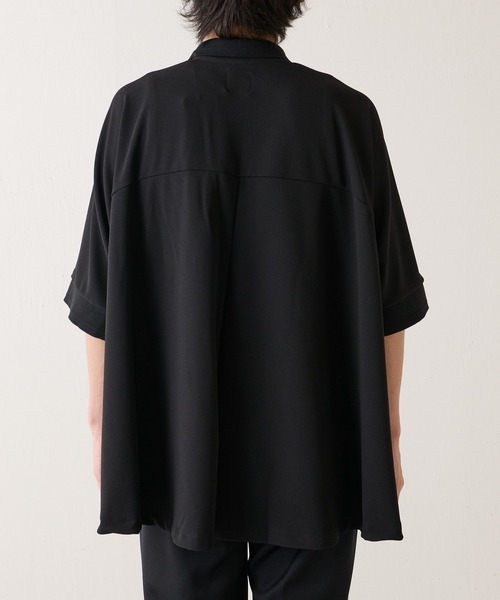 Lui's（ルイス）の「Big POLO(ビッグポロシャツ)（Tシャツ/カットソー・メンズ・ホワイト/ブラック・FREE）」の6枚目の写真