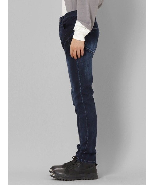 semantic design(セマンティックデザイン)の「セマンティックデザイン ハイパーストレッチ スキニーデニム(デニムパンツ・メンズ・ブラック/ネイビー・MEDIUM/LARGE/X-LARGE/S)」の9枚目の写真