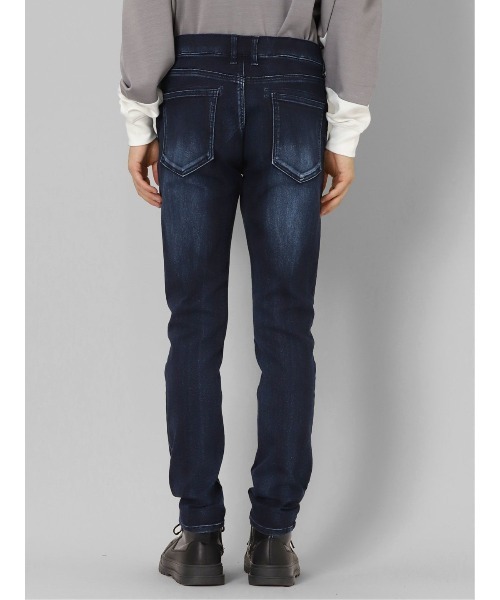 semantic design(セマンティックデザイン)の「セマンティックデザイン ハイパーストレッチ スキニーデニム(デニムパンツ・メンズ・ブラック/ネイビー・MEDIUM/LARGE/X-LARGE/S)」の10枚目の写真