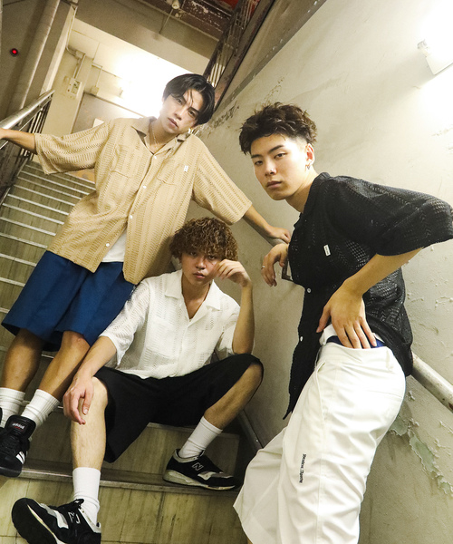 Oriens JOURNAL STANDARD(オリエンス ジャーナルスタンダード)の「8/13《予約》【STUDENT APATHY×ORIENS 】ショートスラックス(スラックス・メンズ・ホワイト/ブラック/ブルー・SMALL/MEDIUM/LARGE)」の5枚目の写真