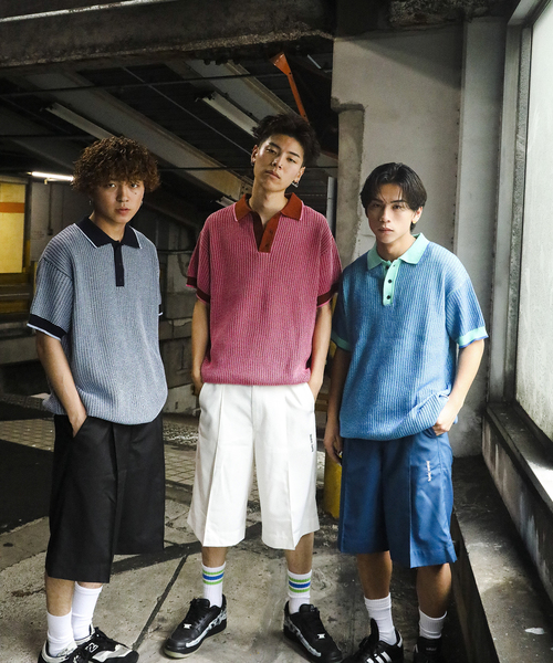 Oriens JOURNAL STANDARD(オリエンス ジャーナルスタンダード)の「8/13《予約》【STUDENT APATHY×ORIENS 】ショートスラックス(スラックス・メンズ・ホワイト/ブラック/ブルー・SMALL/MEDIUM/LARGE)」の6枚目の写真