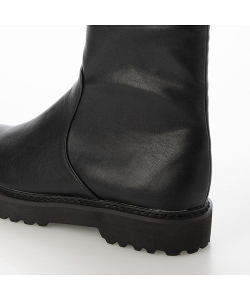 Fin（フィン）の「タンクソールストレッチブーツ【低反発スポンジ入り】（ブーツ・レディース・ブラック/ブラウン/ブラック系その他・LL/S/M/L）」の8枚目の写真