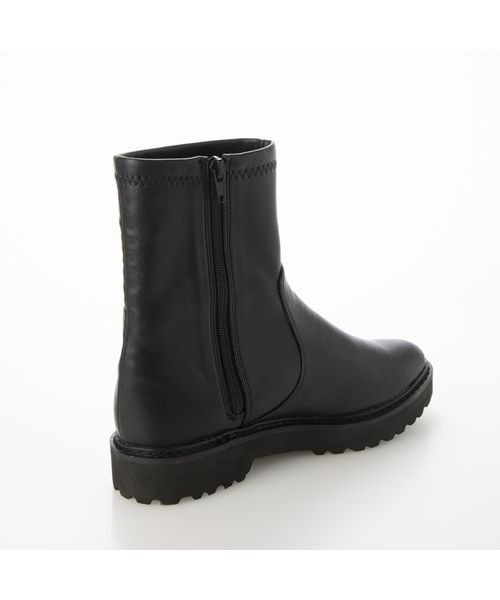 Fin（フィン）の「タンクソールストレッチブーツ【低反発スポンジ入り】（ブーツ・レディース・ブラック/ブラウン/ブラック系その他・LL/S/M/L）」の5枚目の写真