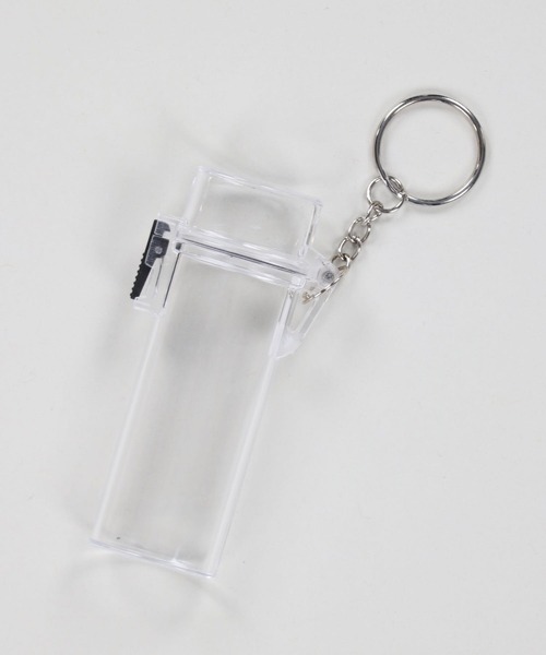 SPINNS（スピンズ）の「クリアライターケース 小物入れ（アッシュトレイ/ライター・レディース・クリア/グリーン/ブラック・ONESIZE）」の4枚目の写真