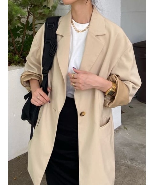 THROW by SLY（スローバイスライ）の「AOR x THROW LOGO L/S TOPS エーオーアール スロー ロゴ ロングスリーブ Tシャツ（Tシャツ/カットソー・レディース・ブラウン/グレー・FREE）」の11枚目の写真