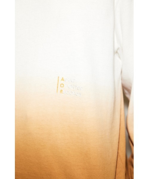 THROW by SLY（スローバイスライ）の「AOR x THROW LOGO L/S TOPS エーオーアール スロー ロゴ ロングスリーブ Tシャツ（Tシャツ/カットソー・レディース・ブラウン/グレー・FREE）」の17枚目の写真