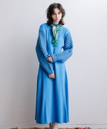 AULA AILA | フレアニットワンピース(ワンピース)