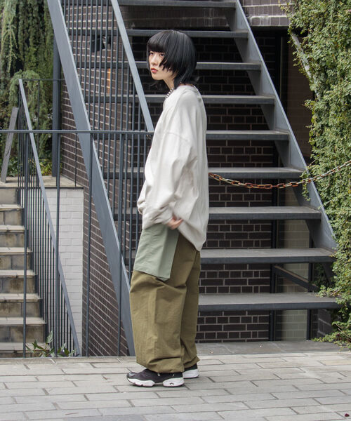 GLOSTER（グロスター）の「【GLOSTER/グロスター】TRIPPY グラフィックロンT フォトT（Tシャツ/カットソー・メンズ・ホワイト系その他/ホワイト系その他2/ライトグレー/サックスブルー・M/L）」の9枚目の写真