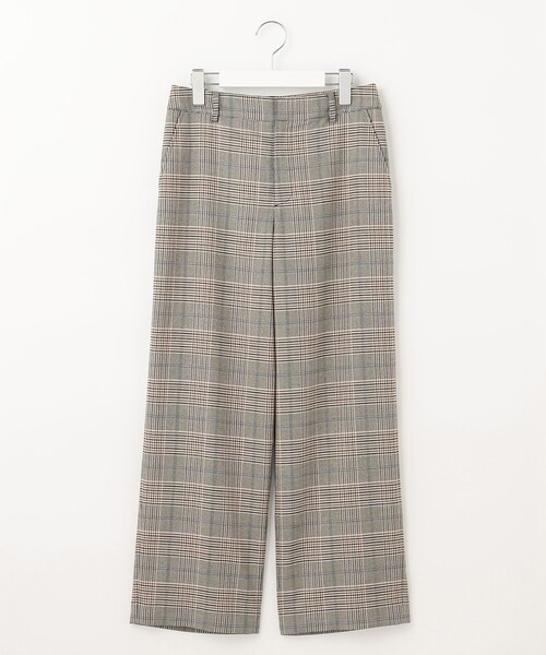 J.PRESS(ジェイプレス)の「【洗える】PL/Visストレッチチェック セミワイド パンツ(その他パンツ・レディース・グレー系3・11/9/13/7)」の11枚目の写真