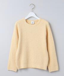 6（ロク）の「＜6(ROKU)＞COTTON NYLON KNIT PULLOVER/ニット（ニット