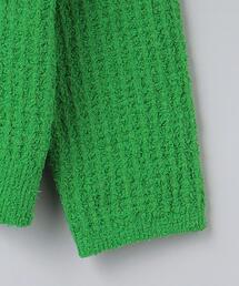 6（ロク）の「＜6(ROKU)＞COTTON NYLON KNIT PULLOVER/ニット