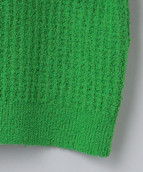 6（ロク）の「＜6(ROKU)＞COTTON NYLON KNIT PULLOVER/ニット（ニット